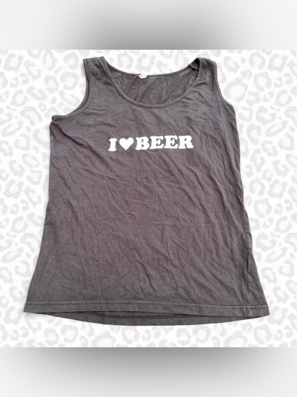 I ❤️ Beer Graphic Tank XL
